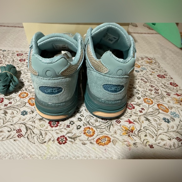 NEW BALANCE JOE FRESHGOODS WMNS 993 MADE IN USA PERFORMANCE ART ARCTIC BLUE Sz 8 - Picture 8 of 11